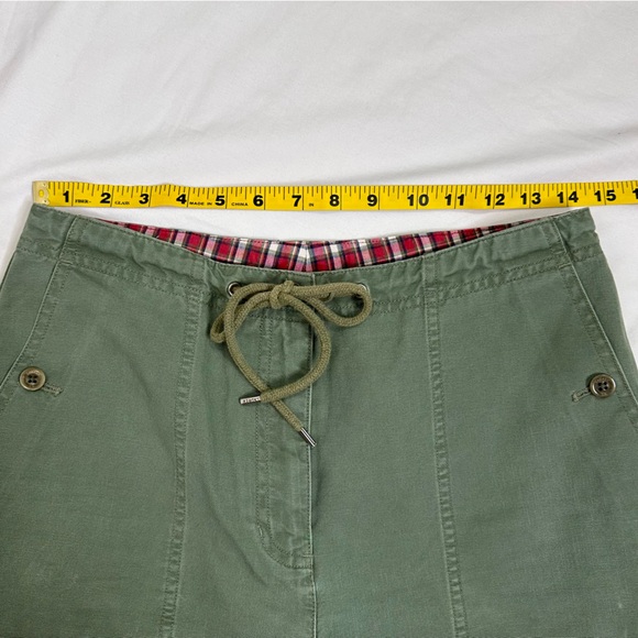 Lauren Ralph Lauren Women's Vintage Green Military Ankle Cargo Pants Size 4 - Picture 9 of 9
